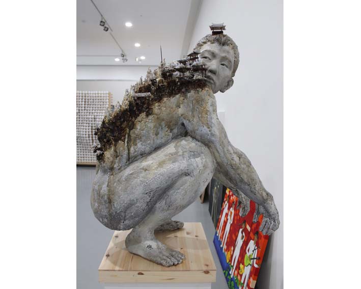 최우수상 그리운 금강산 연작.김윤재